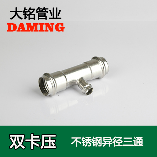 DN100*80 深夜18禁下载異徑三通接頭(304 316L)