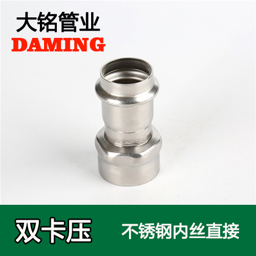 DN50*1/2 深夜18禁下载內絲轉換直通四分接頭（304 316L）