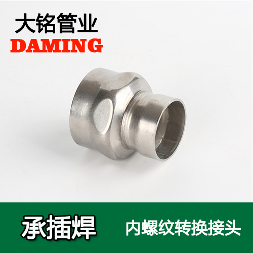 DN50*2 承插焊接式深夜18禁下载內螺紋轉換接頭（304 316L）